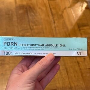 Vt cosmetics pdrn reedle shot hair ampoule NIB